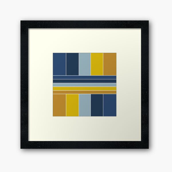 ERSHA DESIGN  The colors of Ersha, volume three, Framed Art Print.