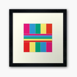 ERSHA DESIGN The colors of Ersha, volume two Framed Art Print.