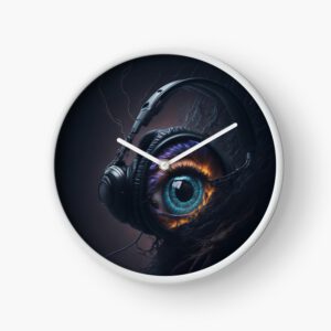 ERSHA DESIGN Just watch and listen, clock.