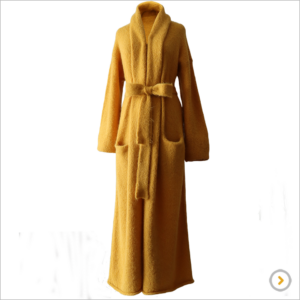 PFL knitwear B2B Cardigan Coat / Capote coat SURI alpaca